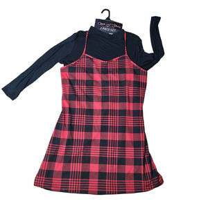 coco and shay 2 piece set Buffalo Plaid sz 2XL